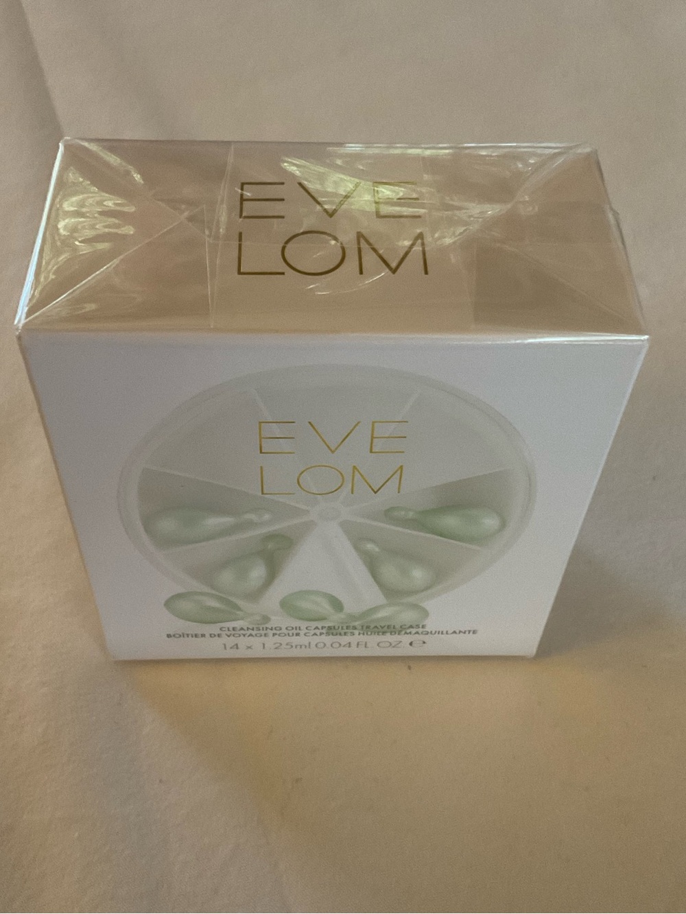 EVE LOM Green Cleansing Oil Capsules – Travel Single-Use Makeup Remover